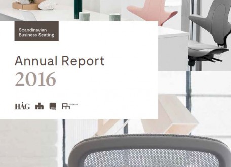Het jaarverslag 2016 van Scandinavian Business Seating!